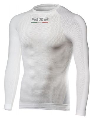 Sixs TS2 Langarm Unterhemd Weiß
