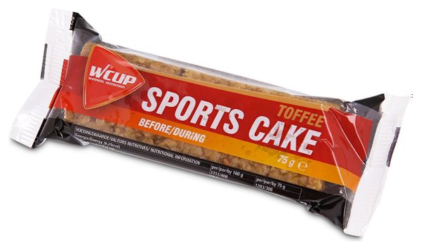 Barre Énergétique WCup Sports Cake Caramel 75g
