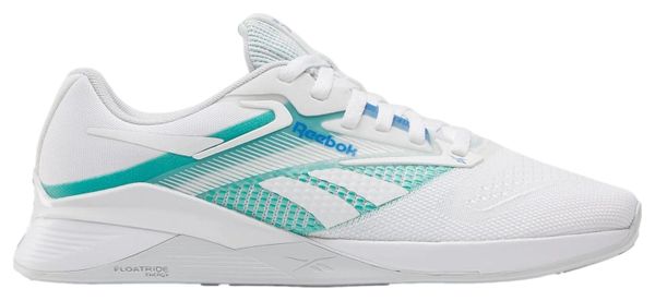 Chaussures de Cross Training Reebok Nano X4 Blanc Vert Femme