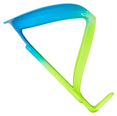 Supacaz Bottle Holder Fly Cage Limited Edition Neon Yellow / Blue