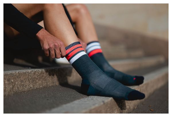 Chaussettes Incylence Merino Strive Bleu/Rouge