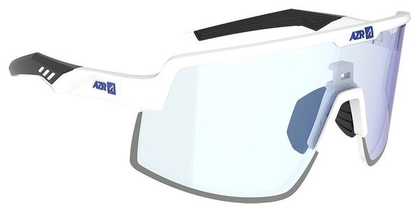 AZR Lunettes KROMIC SPEED RX BLANCHE/ ECRAN BLEU PHOTOCHROMIQUE