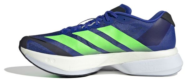Chaussures Running adidas Adizero Boston 13 Bleu/Vert Homme