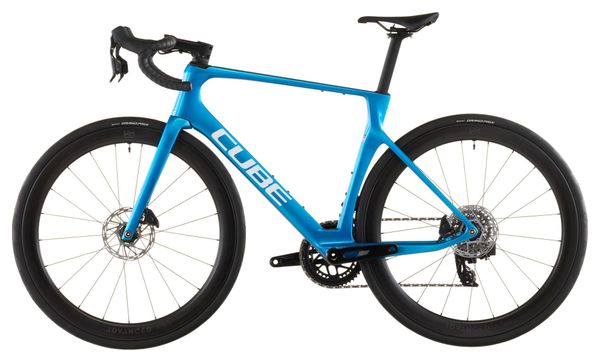 Vélo de Route Cube Agree C:62 EX Sram Rival AXS 12V 700 mm Bleu Topas 2026
