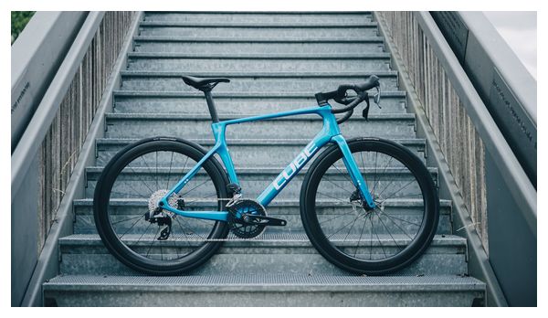 Vélo de Route Cube Agree C:62 EX Sram Rival AXS 12V 700 mm Bleu Topas 2026