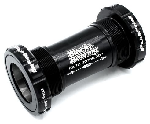 Black Bearing Bottom Bracket Italian Thread 30mm Axle