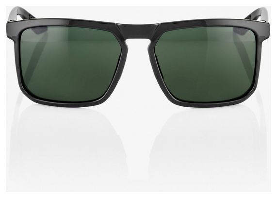 Occhiali 100% Renshaw Gloss Nero Grigio Verde Lenti / Nero / Verde