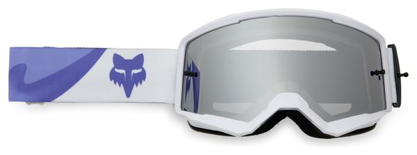 Fox Main Noble Mountain Bike Helmet, Gray/Purple