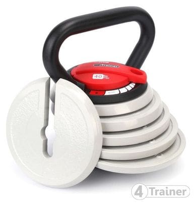 Kettlebell Ajustable - 4 à 18KG - 4TRAINER