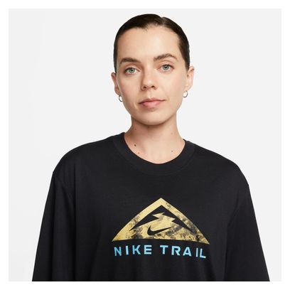 T-Shirt Nike Dri-Fit Trail Noir Femme