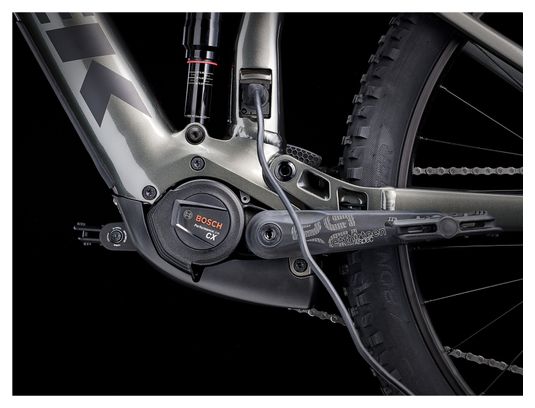 Trek Rail 5 Shimano Deore 12V 625 Wh 29'' Grigio Mercurio 2023 Mountain Bike Elettrica a sospensione totale