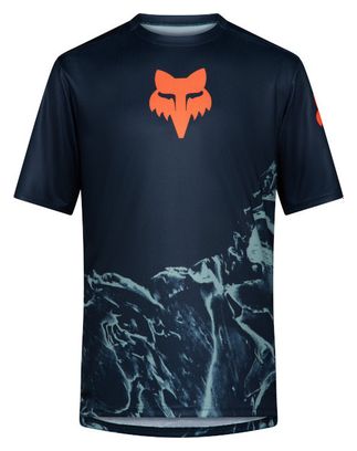 Maglia a maniche corte Fox Ranger Image Print Junior blu per bambini