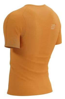 Compressport Performance Orange/Blue short-sleeved shirt