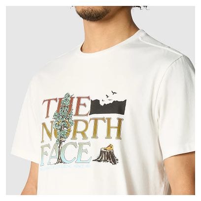 Camiseta de manga corta The North Face Graphic Blanca