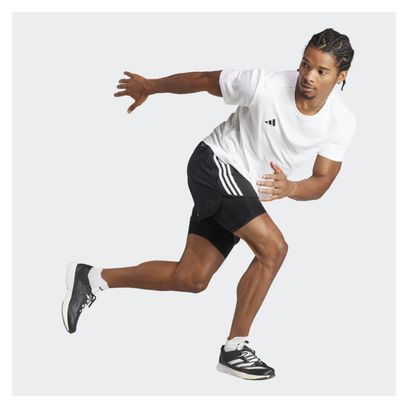 adidas Performance Adizero Short Sleeve Jersey Wit