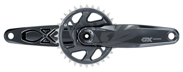 Sram GX Eagle DUB Kurbelgarnitur Direkt montiertes Kettenblatt 32 Zähne (ohne Gehäuse)