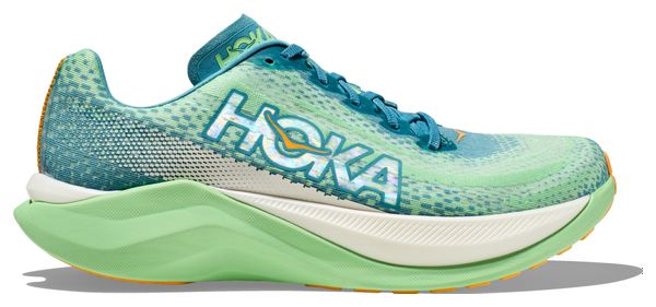 Produit Reconditionné - Chaussures de Running Hoka Mach X Vert Bleu
