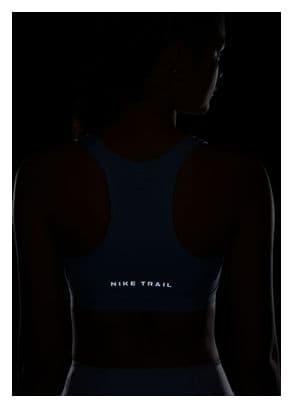 Nike Trail Swoosh On-The-Run Bra Blau