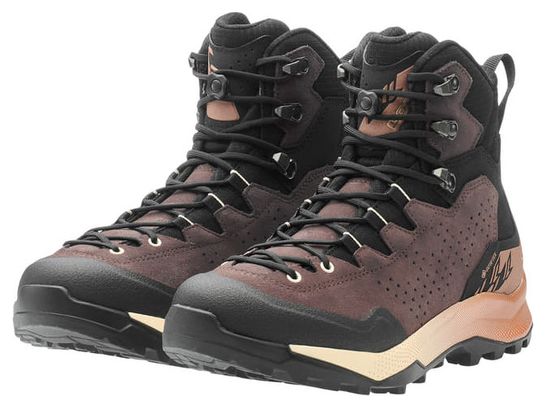 Lowa Explorer Gore-Tex Mid wandelschoenen, bruin/bordeauxrood, dames