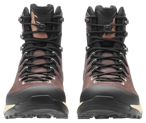 Lowa Explorer Gore-Tex Mid wandelschoenen, bruin/bordeauxrood, dames