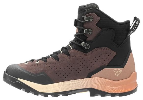 Lowa Explorer Gore-Tex Mid wandelschoenen, bruin/bordeauxrood, dames