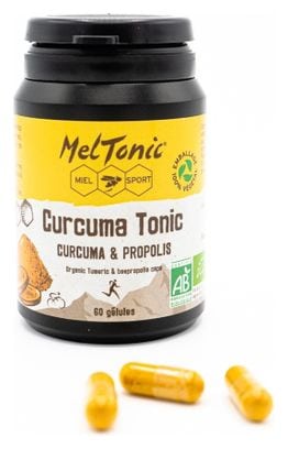 Meltonic Curcuma Tonic Biologisch Voedingssupplement 60 capsules