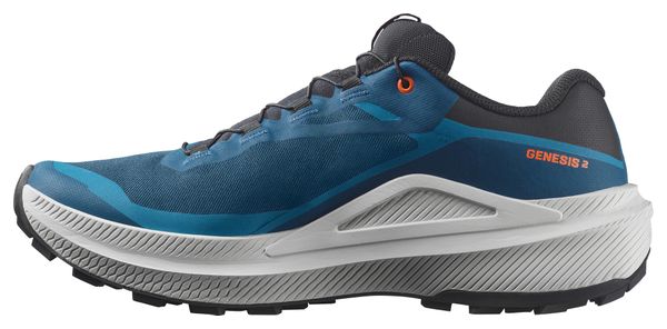 Salomon Genesis 2 GTX Men's Blue Trail Running Shoes