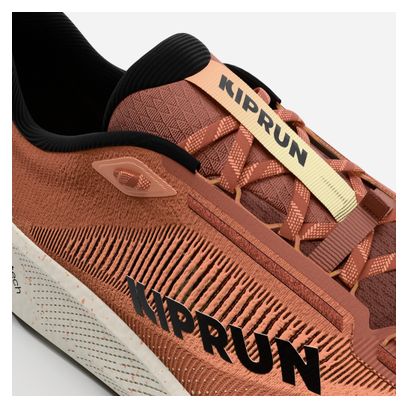 Zapatillas de running Kiprun Kipride Gravel naranja para mujer