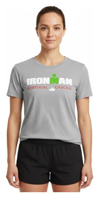 Maglietta a manica corta Ironman Portugal-Cascais Grigio Donna