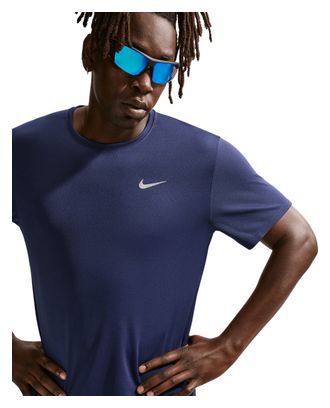 Maglia a maniche corte Nike Miler blu da uomo