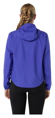 Giacca antivento Asics Core viola da donna