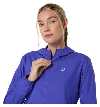Giacca antivento Asics Core viola da donna