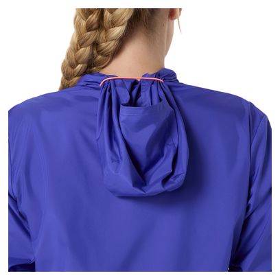 Giacca antivento Asics Core viola da donna