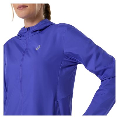 Giacca antivento Asics Core viola da donna