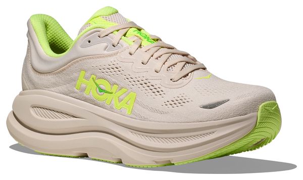 Zapatillas de running Hoka Bondi 9 Gris/Amarillo/Rojo Hombre