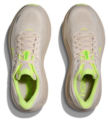 Zapatillas de running Hoka Bondi 9 Gris/Amarillo/Rojo Hombre
