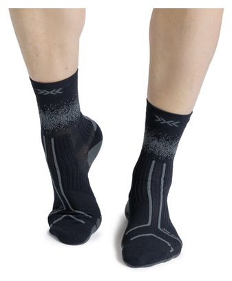 Chaussettes X-Socks Trailrun Terraskin Perform Crew Noir/Gris