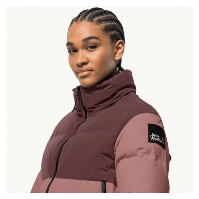 Daunenjacke Damen Jack Wolfskin Alex Down Hellbraun