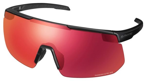Lunettes De Soleil Shimano S-Phyre X CE-SPHX1 - Noir, Verres Optimal PL Red MLC - UV400