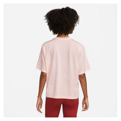 Nike Dri-Fit Trail T-Shirt Dames Roze