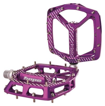 Hope F22 Purple Pedal Pair