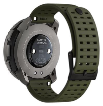 Montre GPS Suunto Vertical Titanium Solar Forest - Kaki