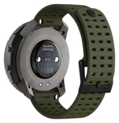 Suunto Vertical Titanium Solar GPS Horloge Forest