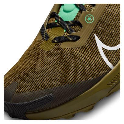 Trail Running Schuhe Nike React Terra Kiger 9 Khaki Grün