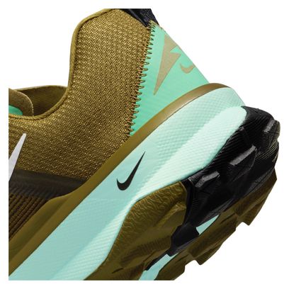 Nike React Terra Kiger 9 Khaki Green Trail Running Shoes