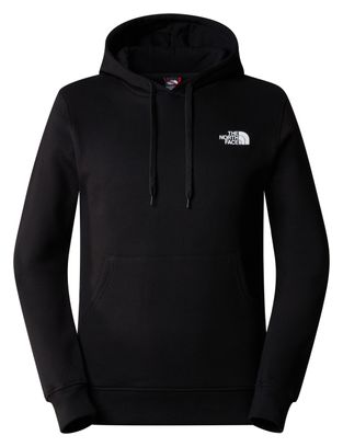 North face mens black hoodie best sale