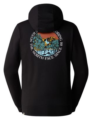 The North Face Seasonal Graphic Hoodie Schwarz