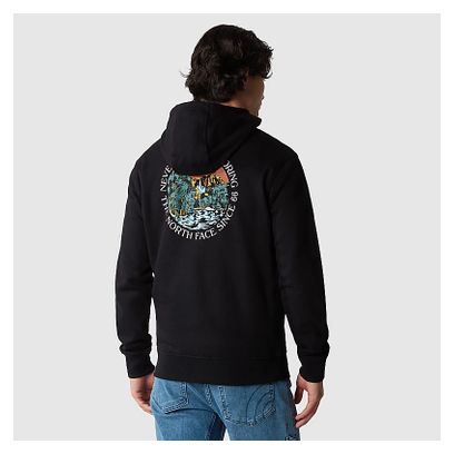The North Face Seasonal Graphic Hoodie Schwarz