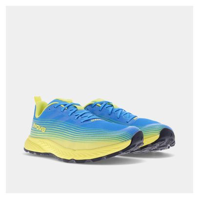 Chaussures de Trail Inov-8 TrailFly Speed Bleu Jaune Homme