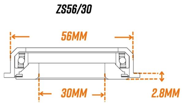 Juego de dirección Funn Descend Semi-Integrated Low ZS56/30